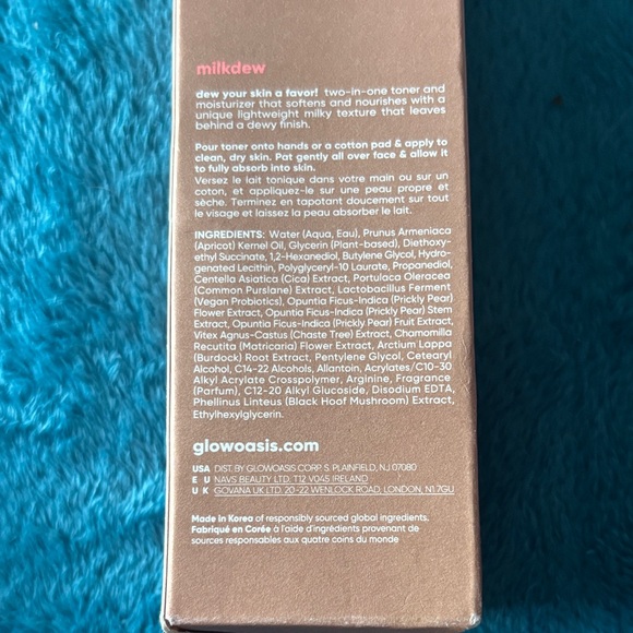 glowoasis milkdew pH Balancing Moisture Milk Toner - Picture 3 of 6